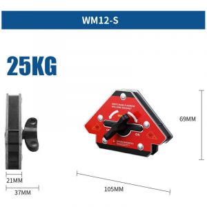 Positionneur Magn&eacute;tique, Aimant de Soudeur Equerre Magn&eacute;tique Soudure commutable, Supports de Soudure Magn&eacute;tiques Accesoires de Soudage Angle,