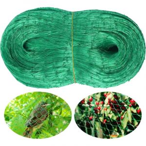 Filet Anti Oiseaux 4X10m, Filet Protection Oiseaux, Filet Anti Pigeon, Filet Jardin Potager, Filet pour Cerisier et Fraisier Protection Arbre