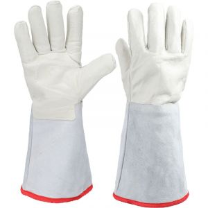 40 cm de long cryogénique lng traitement de l'azote liquide gant de protection travail cryo gants
