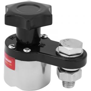 Pince de mise &agrave; la terre magn&eacute;tique 200 A pour soudage industriel, connecteur magn&eacute;tique de mise &agrave; la terre, machine &agrave; souder