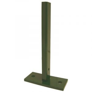 Plaque de piquets ronds 38 vert Betafence