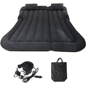 Matelas gonflable pliable pour voiture avec soufflerie 60-75 W, capacit&eacute; de repos et de sommeil 175 x 135 cm