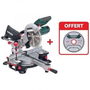 Metabo - Scie a Onglet Radiale 1700W Kgsv 216M + Lame Bois Offerte