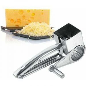 R&acirc;pe &agrave; fromage rotative en acier inoxydable, r&acirc;pe &agrave; fromage professionnelle portable, petite r&acirc;pe &agrave; fromage multifonctionnelle pour la maison, r&acirc;pe &agrave;