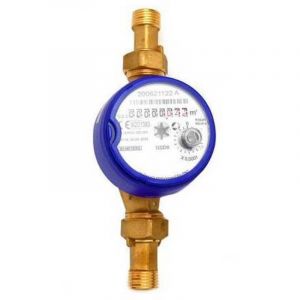 COMPTEUR D'EAU FROIDE T50 CADRAN SEC Dimensions : Diam. 15 - 1/2" L.110