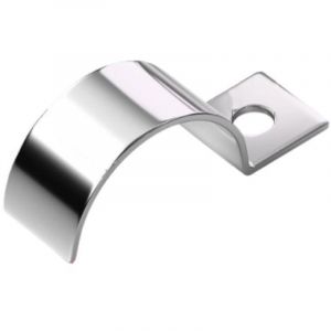 &Oslash; 8 mm10 Pi&egrave;ces P Clip Pour Les C&acirc;bles un Trou Clips en Acier Inoxydable Fixation Pour Tube Clips Pour Serre Pour la Fixation de C&acirc;bles et Fils