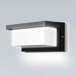 Applique Murale intérieur/Extérieur avec Détecteur de Mouvement Moderne Luminaire Murale,Éclairage Mural Etanche IP65 led 18W blanc froid - Swanew