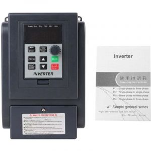 1-Phase 220V Input 3-Phase 380V Output 1.5KW VFD Contrôleur de vitesse à onduleur à fréquence variable