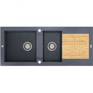 CAREA - &Eacute;vier s&eacute;chant &Eacute;OLE 2 bacs Gris b&eacute;ton