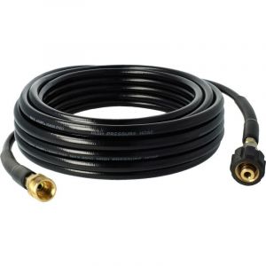 Vhbw - Tuyau de rallonge 10 m compatible avec K&auml;rcher k 2.120 t 50, k 2.14, k 2.15 nettoyeur haute pression avec connexion M22 x 1,5, noir