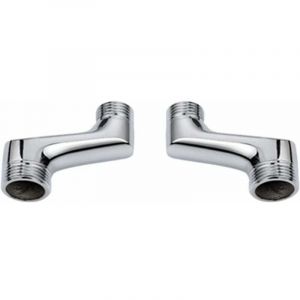 Raccord Contre Coud&eacute; Douche,Raccord Laiton Coud&eacute; R&eacute;Ducteur,Bras Pivotant R&eacute;Glable,Raccord Mural Contre Coud&eacute;,Raccord Excentr&eacute; 1/2 3/4,Chrome A