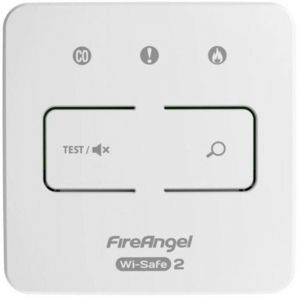 FireAngel WTSL-F-1EU T&eacute;l&eacute;commande autonomie 10 ans, interconnectable &agrave; pile(s)