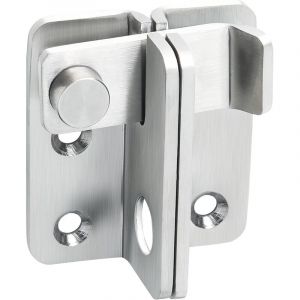 Verrou Porte Exterieur Coulissante Serrure Volet Loquet Porte Interieure, Verrou Portail &agrave; Bascule Boulon pour Fen&ecirc;tre, Placard et Jardin, Finition