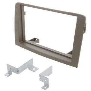 Facade Autoradio FA195C compatible avec Fiat Idea Lancia Musa 03-12 dore