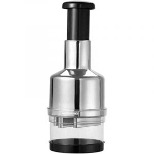 Hachoir en acier inoxydable, coupe-l&eacute;gumes, outil de pr&eacute;paration des aliments, coupeur manuel &agrave; pression