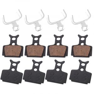 BIKEIN 4 paires de plaquettes de frein &agrave; disque pour v&eacute;lo Formula R1 R1R RO RX T1