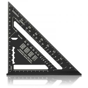 Metric system multi fonctions 180 mm Metal Aluminium Regle Équerre Trusquin Guide Raporteur Angle 45 90 Degres/Outils de menuisier/Outil de traçage