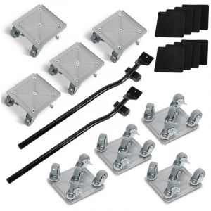 Swanew - Roulettes pour meubles Lève-meubles Transporteur de meubles Roulettes pour meubles Manipulation de meubles Jeu de 8 pièces