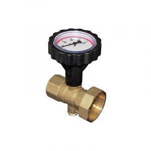 Robinet &agrave; boisseau spherique DN25 1 DN25 Femelle thermostatique pour compteur thermique