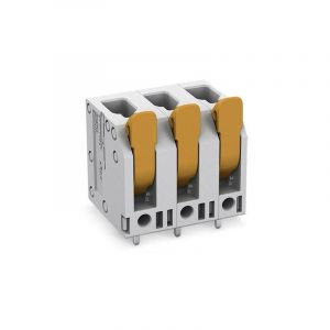 Wago - Borne pour circuits imprimés 2604-3302 4 mm² Nombre de pôles 2 1 pc(s) Q608872