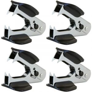 Rapid Agrafeuse Noir l'ôte agrafes Staple Remover Dégrafeur Agrafeuse manuelle Noir Disponible Pince agrafeuse Noir Extracteur Pour bureaux et
