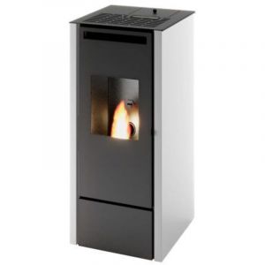 Po&ecirc;le &agrave; granul&eacute;s canalisable - PUNTO FUOCO Cinzia Can 9.9 kW Blanc