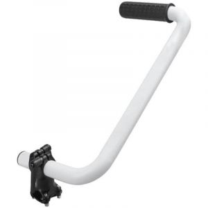 Rallonge de poign&eacute;e de coupe-bordures r&eacute;glable avec poign&eacute;e en mousse antid&eacute;rapante &ndash; Accessoire universel pour d&eacute;sherbeur/scie &agrave; perche, design