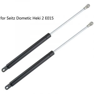 Verin a Gaz, 2 Pièces Tige Hydraulique à Ressort à Gaz Verin Hydraulique Charges Lourdes, Support Remplacement Caravane Camping-car Pièces Fit pour
