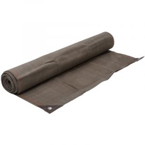 Brise vue taupe 300g/m2 Werka Pro 1,20 x 10m