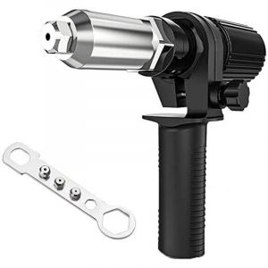 Riveteuse &eacute;lectrique, adaptateur pour riveteuse, riveteuse, accessoires pour d&eacute;noyautage, accessoires, adaptateur de connexion pour perceuse &agrave; rivets