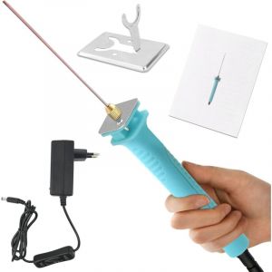 Coupeur de polystyr&egrave;ne Professionnel, kit d'outils de Machine de d&eacute;coupe de Mousse &eacute;lectrique 110-250V 18W Craft 10CM Stylo de Coupe de polystyr&egrave;ne