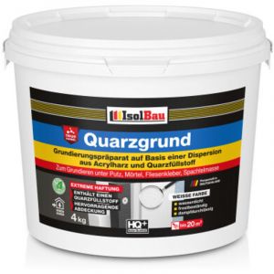 Isolbau 4 kg Quarzgrund Enduit Primaire Sous-couche d'Enduit Primaire d'Accrochage PROMO PRIX