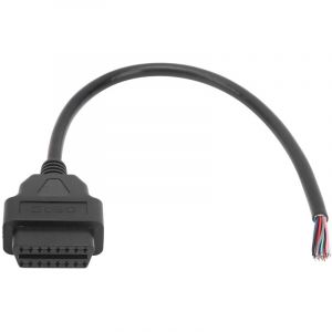 Adaptateur de prise OBD, longueur de prise femelle OBD2 0,3 m/1ft pour diagnostic automatique pour voiture pour tous les v&eacute;hicules OBD2.