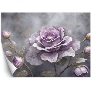 Papier peint Rose fleur nature botanique 400x280