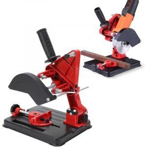 Support Fixe de meuleuse d'angle, Support de meuleuse d'angle Universel de glissière Robuste de Retour de Ressort de Haute précision de Fonte pour Le