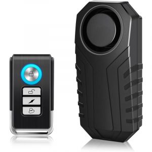 Alarme de vélo Moto avec Telecommande,Alarme Velo sans Fil Avec113 db Super Bruyant,Sécurité Antivol Scooter Alarme Trotinette Electrique et étanche