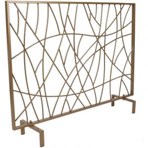 Pare feu chemin&eacute;e,style moderne, Pare-&eacute;tincelles chemin&eacute;e,