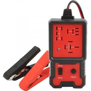 TONYSA Testeur de relais de voiture 12V, outil de Diagnostic électronique automobile facile à utiliser universel pour batterie automobile