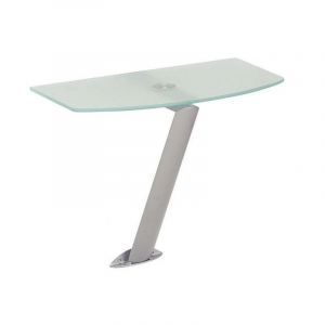 Console Murale Design 'Isée' 50cm Transparent