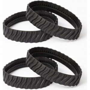 4 chenilles adaptables pour pneus Zodiac MX6 MX8 MX9, Baracuda Robot Nettoyeur de Piscine R0526100