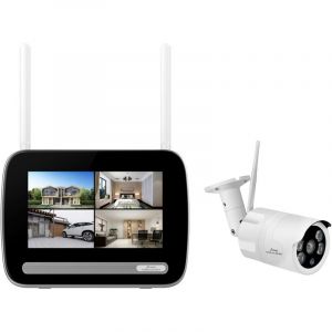 Stabo - multifon security v 51136 radio-Set de surveillance sans fil avec 1 caméra 2304 x 1296 pixels 2.4 GHz R727662