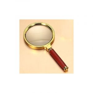 Loupe Loupe portative à grossissement 10X pour la science, la lecture de livres, l'inspection. (Loupe portative 10X) - Sollbry