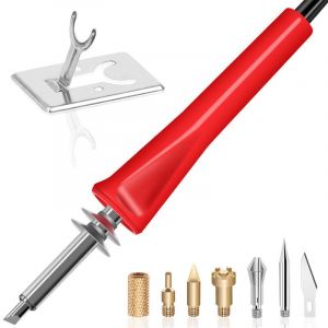 Fer &agrave; Souder &eacute;lectrique 30W Ensemble de Fer &agrave; Souder &eacute;lectrique, Ensemble de Fer &agrave; Souder &eacute;lectrique Kit de Combustion du Bois Gravure Pyrogravure