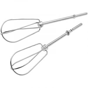 Lot de 2 Fouet de Rechange Batteur Electrique Cuisine, Fouet M&eacute;langeur en Acier Inoxydable, 18.5 cm Fouet pour Batteur &Eacute;lectrique, Fouet de Cuisine