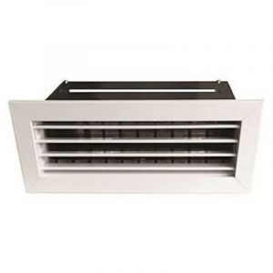 Aldes &ndash; Bouche VMC motoris&eacute;e 12V &ndash; Dimensions 200 x 100 mm &ndash; Compatible pompes &agrave; chaleur T.One &ndash; 35700013