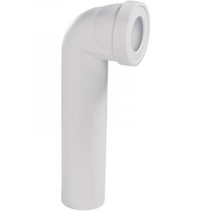 Alterna - pipe rigide longue coudée - mâle - diamètre 100mm - longueur 39.5 cm - basic segment 70720085