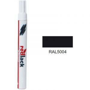 Peinture feutre retouche Bleu noir RAL 5004 Satiné multisupport Redlack