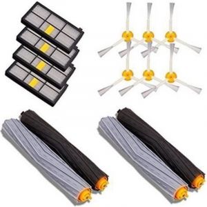 14PCS Kit Pi&egrave;ces accessoires pour iRobot Roomba serie 800 850 851 860 865 866 870 871 876 880 885 886 890 891 896 900 960 966 980 ec