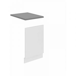 Belini - Habillage de Porte Lave Vaisselle PO45 Meuble Lave Vaisselle avec Plan de Travail i Accessoire pour Lave-Vaisselle Cuisine - Teille: 1,6 x