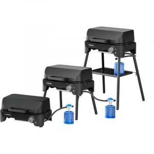 Campingaz - Barbecue &agrave; Gaz Portable bbq Tour & Grill cv Plus - Peut &ecirc;tre utilis&eacute; comme barbecue de table ou sur pied